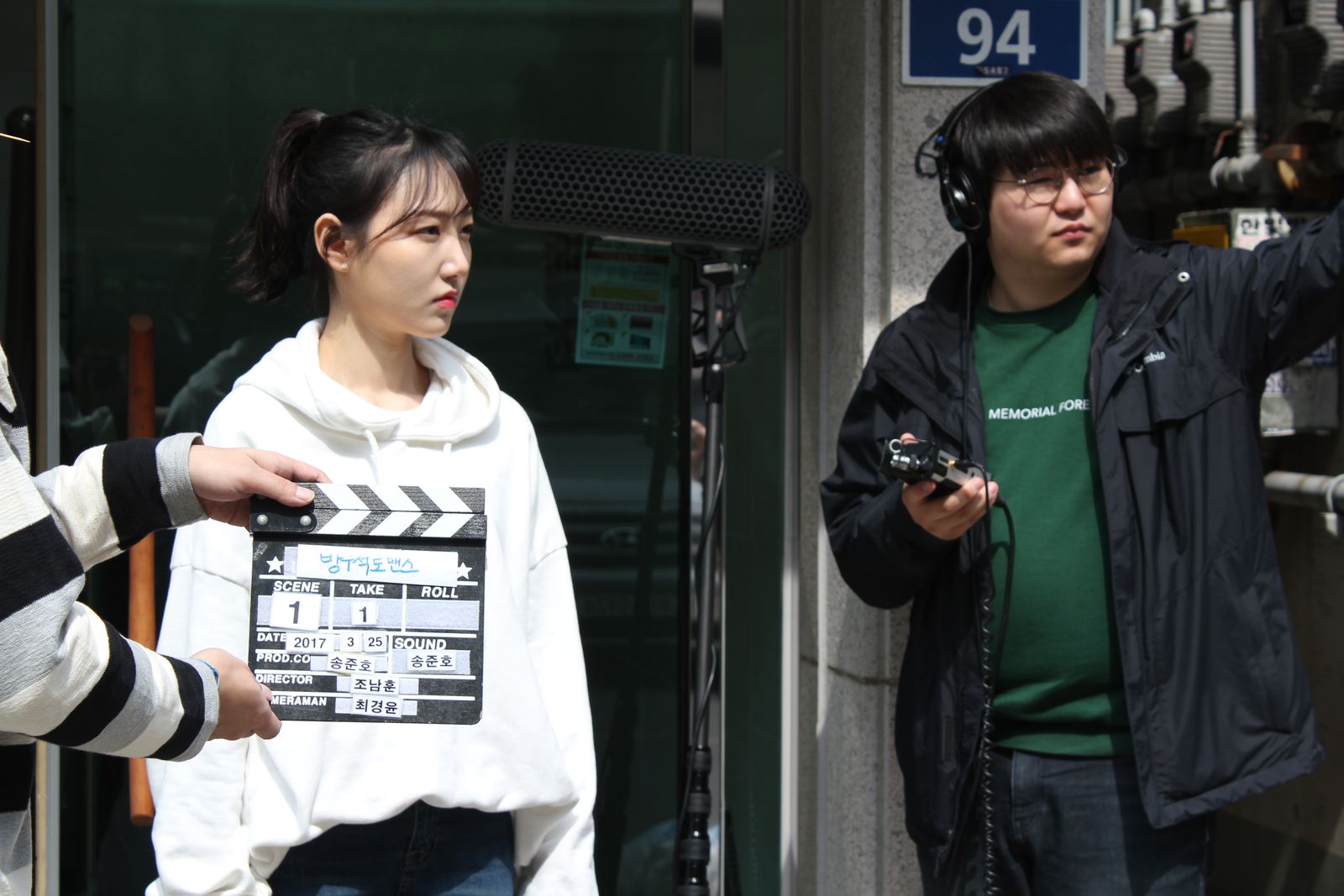 웹드라마 촬영 현장